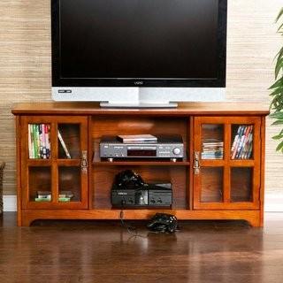 Darby Home Co Coppinger 52 TV Stand - Mission Oak Finish  (DBHC6346)