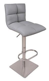 AC Pacific Adjustable Height Swivel Bar Stool - Tristan 