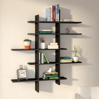 Zipcode Design 5 Shelf Asymmetric Wall Shelf (ZPCD1665)