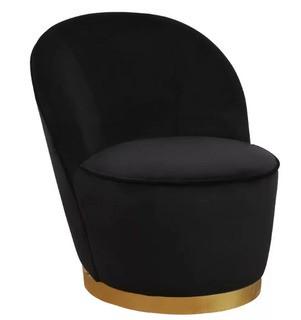 Mercer41 Hollinger Barrel Chair (TOVF2119_27812007) - Blk 