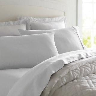 Wayfair Basics Wayfair Basics 1800 Series 4 Piece Sheet Set  - King - Taupe (WFBS1772_21995574_21995562)