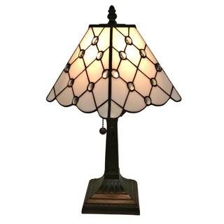 Amora Lighting Tiffany Mission 15 Table Lamp (ALTG1164)