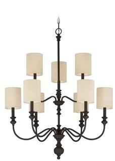 Craftmade Willow Park 9-Light Candle Style Chandelier (FD11259)