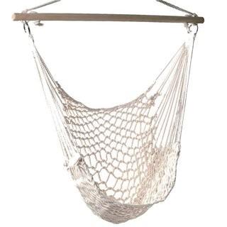 Beachcrest Home Parker Woven Cotton Chair Hammock (SEHO2970)