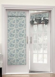 Waverly Charmed Life French Door - Cornflower - 26" x 68" 