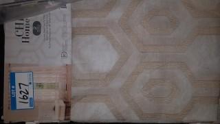 Chic Home Curtain Panels - 76" x96" - Mirage Champagne - 2 Sets of 2