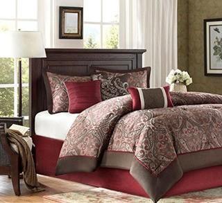 Madison Park  - 7pc Comforter Set - Queen - MP10-381