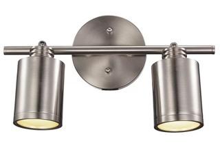 Orren Ellis Isai 2-Light Track Kit (ORNE2652_23237351) - Brushed Nickel 