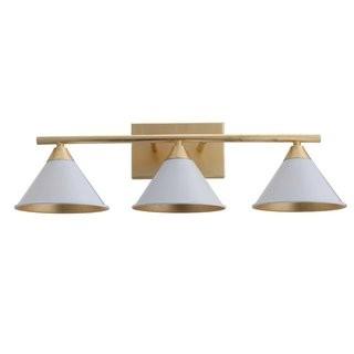 Everly Quinn Figgs Metal 3-Light Vanity Light (JONY1190)