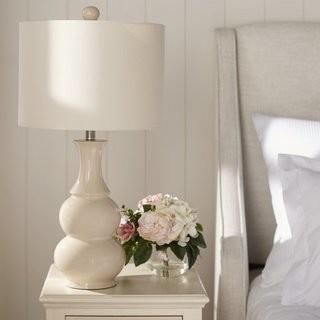 Mercury Row Miltiades 26.5 Table Lamp (MCRR6736_17252224) - Ivory 