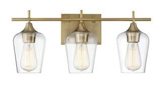 Zipcode Design Staci 3-Light Vanity Light (ZIPC8549_21130634) - Warm Brass