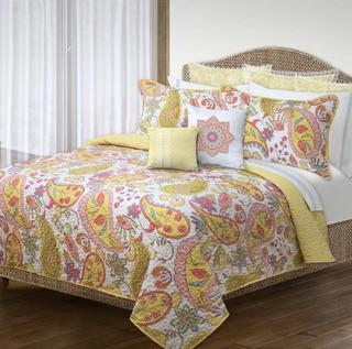 Mistana Odin Quilt Set (MTNA4133_24101306) - Queen - Floral 