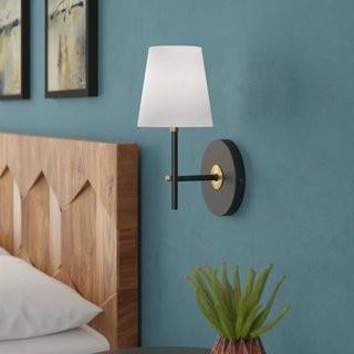 Orren Ellis Nickalos 1-Light LED Armed Sconce (ORNE2965_23397786)