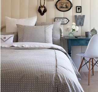 Taylor Lines - Charleston Grey - Twin Duvet 