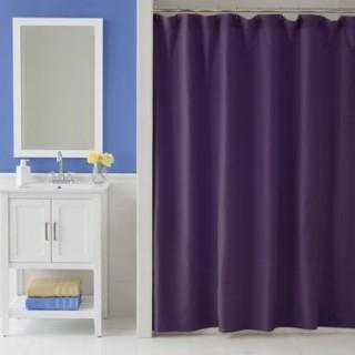 Martex Odelia Martex Shower Curtain (MRTX1127_17647068) - Blk Plum 