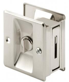 PrimeLine Pocket Door Privacy Lock and Pull (YWW1528)