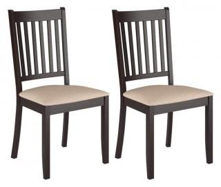 dCOR design Atwood Dining Chairs - 2 Pcs  (XSN1592) - Lt. Tan 