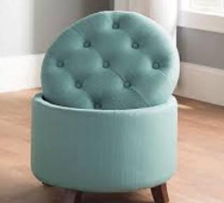 Charlton Home Ismenia Storage Ottoman (CHRL4048_22089068) - Light Blue