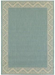 Ophelia & Co. Anish Aquamarine Indoor/Outdoor Area Rug (OPCO4816_24076325) - 5' x 7' 