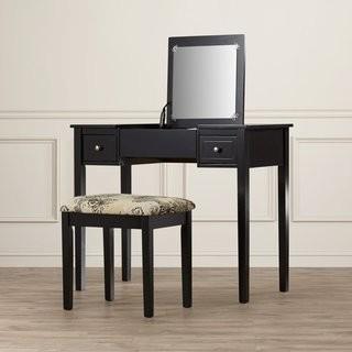 Andover Mills Kinkaider Vanity Set with Mirror (ANDV3097_24748879)