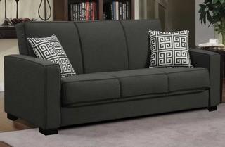 Brayden Studio Swiger Convertible Sleeper Sofa (BRAY2783_21188078) - Basil Green 