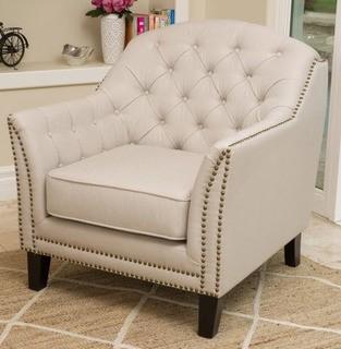 Linfield Light Grey Club Chair - 57753.00LGAY