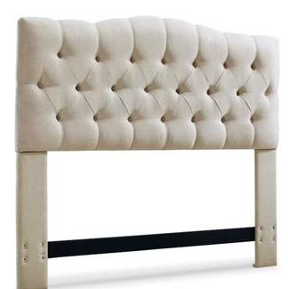 Three Posts Cleveland Upholstered Panel Headboard (THRE1904-1494059815195840) - King Linen