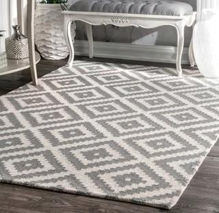 NU Loom - Harmony - MTVS174B - Grey - 6' Square 