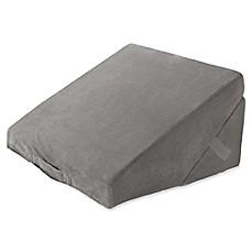 BROOKSTONE(R) 4-IN-1 BED WEDGE IN GREY                                                              