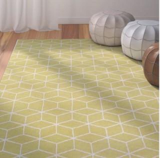 Langley Street Julie Yellow Area Rug (LGLY5077_20979804) - 5' x 7'