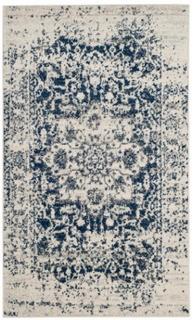 Safavieh Madison Cream/Navy 3 ft. x 5 ft. Area Rug