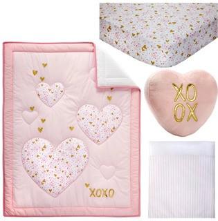 Little Love by Nojo She's So Lovely 4 Piece Crib Bedding Set (DTTL1093)