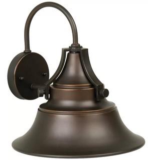 Beachcrest Home Dowling 1-Light Outdoor Barn Light (BCMH1528_23591982_23591983)