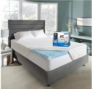 Serta Comfort 3" Gel Memoery Foam Mattress Topper 