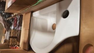 17 3/4" White Vanity Sink 