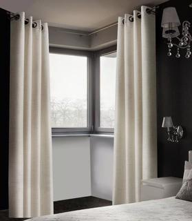 Three Posts Arends Solid Blackout Thermal Grommet Curtain Panels TRPT2113_23352584 - Cream - 37" x 84" 