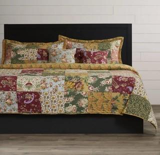 August Grove St. John Quilt Set (ATGR1645-15480663) - King - Patterned 