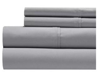 Ophelia & Co. Decker Luxury 1000 Thread Count Sheet Set (OPCO1722_22055603_22055607) - King - Grey 