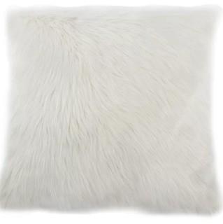 Everly Quinn Aceves Faux Fur Throw Pillow (EYQN3363) - 2 pcs