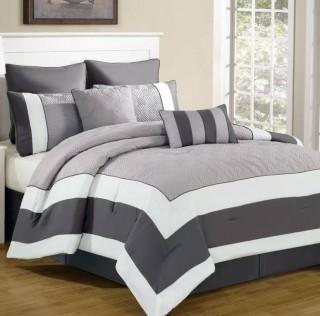 DR International Spain Comforter Set - Queen - Black (DQT2011_14053683_14053686)