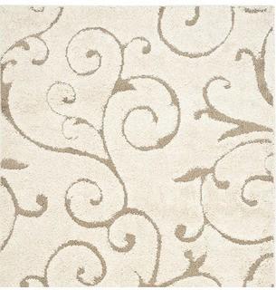 Safavieh - Florida Shag - SG455 - Cream Beige - 2'3" x 7' 