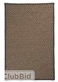 Colonial Mills Natural Wool Houndstooth Braided Caramel Area Rug - 3' x 5'(CV10162_7163447)