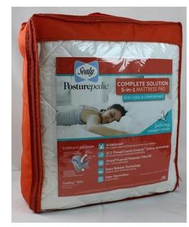 Sealy Posturepedic - Wateproof Mattress Pad - Queen - 5 in 1