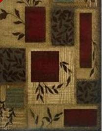 Amelia 260X6 - Machine Made Polypropylene Rugs by Oriental Weavers - 5' x 7'  - Brown 