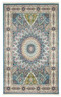 Unique Loom - Nain design - 1529 - Blue - 5 ft. x 8 ft. Area Rug