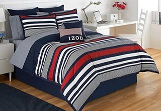 Izod Varsity Stripe Comforter Set - Full -