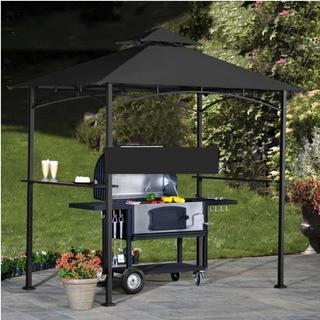 Sunjoy Replacement Canopy for Grill Gazebo (LKJP2334) - Blk 