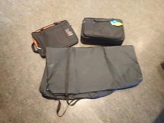 Lot of 2 Laptop Bags and Softcase Bag.