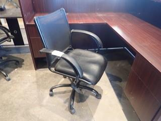 Mesh Back Task Chair. **CANNOT BE REMOVED UNTIL MON. JUNE 04/18**