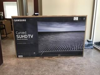 Samsung 8500 Series 65" Curved SUHD Quantum Dot Display Television. **NEW IN BOX**